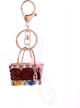 cute keychain sparkling ring charm purse pendant handbag decoration by andyshi logo