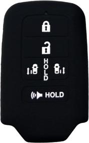 img 1 attached to XUHANG Sillicone Protector Odyssey Keyless Interior Accessories
