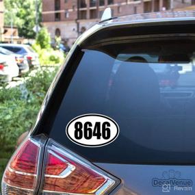 img 1 attached to Show Your Political Voice with 8646 Oval Vinyl Bumper Stickers (3 Pack)