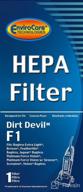 envirocare premium replacement hepa filters for royal dirt devil type f1 bagless upright vacuum cleaners logo