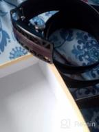 картинка 1 прикреплена к отзыву Siepasa Men'S Genuine Leather Dress Belt With Automatic Fashion Buckle - Elegant Gift Box от James Arellano
