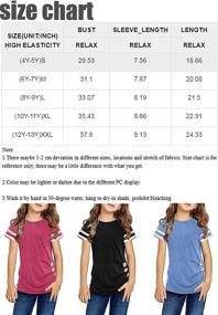 img 1 attached to Happy Sailed Shirts Casual Button Girls' Clothing : Tops, Tees & Blouses