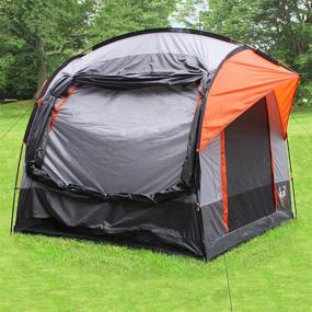 img 1 attached to 🏕️ Spacious and Versatile: Rightline Gear SUV Tent - Sleeps Up to 6, Universal Fit!