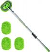 keep your vehicle sparkling clean with hiraliy 2 in 1 car wash brush - long handle, flexible rotation, and scratch-free logo