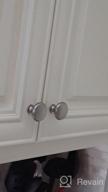 img 1 attached to Upgrade Your Cabinets With Homdiy 10Pack Brushed Nickel Round Knobs - Perfect For Kitchen Or Dresser Drawers review by Corey Evans