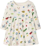 moon back hanna andersson organic girls' clothing : dresses logo