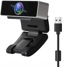 img 4 attached to VCOM 1080P HD USB Webcam with Microphone 🎥 - Perfect for Video Calling, Gaming, and Remote Meetings