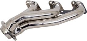 img 3 attached to Shorty Tuned Length Performance Exhaust Headers - 🚗 BBK 4010 for Ford Mustang 4.0L, V6 - Chrome Finish