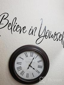 img 6 attached to Inspire Your Home With Believe In Yourself Wall Decal Living Room Décor Motivational Stickers