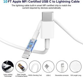 img 1 attached to Зарядное устройство Сертифицировано для быстрой зарядки Lightning Charging