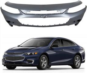 img 4 attached to Upgrade Your Chevy Malibu With WFLNHB'S Primered Front Bumper Cover And LED Running Lamps