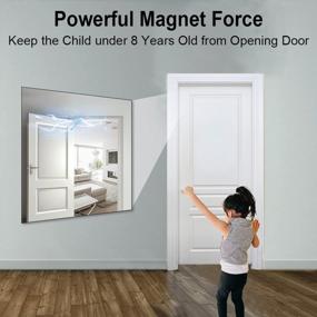 img 2 attached to Heavy Duty Magnetic Cabinet Door Catches - Jiayi 110Lbs Strong Stainless Steel Latch For Cupboard And Cabinet Closure, Powerful Magnets For Strong Door Closing And Secure Hold