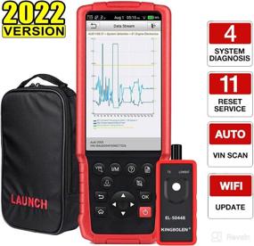 img 4 attached to OBD2 Scanner CRP429C - Engine/ABS/SRS/Transmission Code Reader with 11 Reset Functions, Oil Reset, ABS Bleeding, TPMS, EPB, DPF, Injector Coding, Key IMMO, AUTO VIN + Free Update. Includes TPMS Tool El-50448
