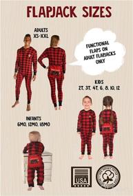 img 3 attached to Flapjacks Matching Pajamas: Lazy One Collection for Dogs, Babies, Kids, Teens, and Adults