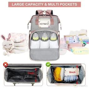 img 2 attached to 🎒 Insulated Multifunction Maternity Kids' Home Store Backpack