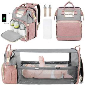 img 4 attached to 🎒 Insulated Multifunction Maternity Kids' Home Store Backpack