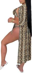 img 1 attached to Viottiset Womens Cut Out Bikini Swimsuit Women's Clothing ~ Swimsuits & Cover Ups