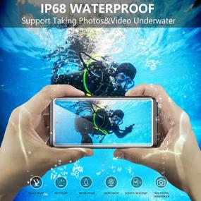 img 3 attached to Waterproof Samsung Note 20 Ultra Case With Screen Protector: Temdan 360° Shockproof Full Body Cover, IP68 Rated For Samsung Note 20 Ultra 5G 6.9 Inches (White)