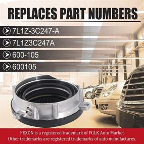 img 2 attached to 🔧 IWE 4x4 Locking Hub Actuator (2 Pack) Replacement for Ford F150, Expedition, Navigator, Mark LT - 2004-2015 Models - 7L1Z-3C247-A 600-105