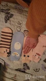 img 6 attached to 🧦 SDBING Children's Fuzzy Grip Socks: Cozy, Non-Slip Winter Slipper Socks for Boys and Girls