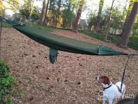 img 7 attached to AnorTrek Professional Camping Hammock: Lightweight, Portable Double With Mosquito Net & Tree Straps - Perfect For Hiking, Backpacking & More!
