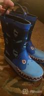 img 1 attached to Shark Animal Boots for Little Boys' - KomForme Shoes review by Kevin Huot