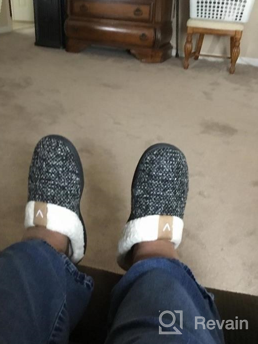 img 1 attached to Stay Snug And Stylish With Women'S Cozy Memory Foam Slippers - Anti-Skid Soles For Indoor And Outdoor Wear review by John Douglas