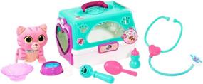 img 1 attached to 🐾 Just Play Doc McStuffins Pet Vet On The Go Pet Carrier Whispers Playset: A Portable Veterinary Adventure!