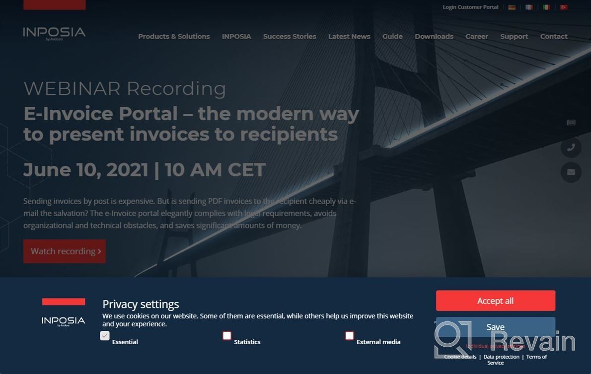 img 1 attached to eInvoicing Services review by Eloy Boelkens