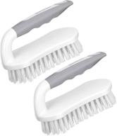 🧼 setsail scrub brush: heavy-duty stiff bristle brushes for effective cleaning - 2 pack логотип
