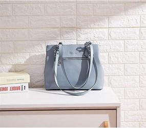 img 3 attached to 👜 Designer Women's BOSTANTEN Handbag: Genuine Shoulder Handbags & Wallets - Top-Handle Bags for the Fashion-conscious