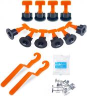 easy and precise tile installation with reusable tile leveler spacers kit (100 pcs) and 2mm tile spacers logo