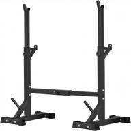550lbs adjustable squat rack stand, barbell rack, bench press home gym weight rack stand by bangtong&li logo