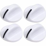 ultra durable 131965300 dryer timer knob replacement part by bluestars - exact fit for frigidaire electrolux dryers - replaces 131666601 131666604 131666606 - pack of 4 logo