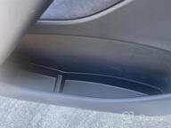 img 1 attached to 🔧 Upgraded Set of 4: Motrobe Door Side Storage Box Door Handle Armrest Tray Organizer for 2016-2021 Tesla Model 3 Front Rear Door review by John Baker