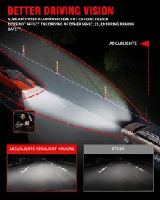 img 2 attached to Upgrade Your Honda Accord'S Lighting With Compatible Headlight Assembly - Chrome Housing, Amber Reflector, Driver & Passenger Side (2003-2007)