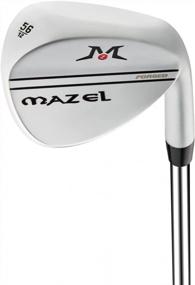 img 4 attached to MAZEL Premium Golf Sand Wedge, Gap Wedge & Lob Wedge For Men & Women - Easy Flop Shot, Escape Bunkers And Quickly Cut Strokes Around The Green - High Loft Golf Club Wedge