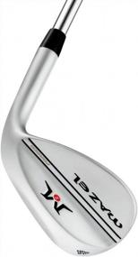 img 1 attached to MAZEL Premium Golf Sand Wedge, Gap Wedge & Lob Wedge For Men & Women - Easy Flop Shot, Escape Bunkers And Quickly Cut Strokes Around The Green - High Loft Golf Club Wedge