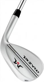 img 1 attached to Платформа MAZEL Premium Golf Sand Wedge, Gap Wedge &amp; Lob Wedge для мужчин и женщин — легкий удар с флопа, побег из бункеров и быстрые удары вокруг поля — High Loft Golf Club Wedge