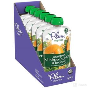 img 3 attached to Plum Organics Hearty Veggie Variety 🍼 Pack, 3.5oz Pouches, 18-Pack - Organic Baby Food