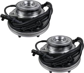 img 4 attached to 🔧 MACEL 515078 Front Wheel Hub Bearing Assembly: Compatible with Ford Explorer 2006-2010, Sport Trac 2007-2010 | Mercury Mountaineer | 5 Lugs W/ABS | Set of 2