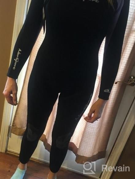img 1 attached to NeoSport Wetsuits Premium Neoprene Full Suit review by Khiam Burton