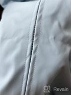 img 1 attached to SOLOCOTE Kids Rain Jacket: Hooded, Lined Rubber Raincoats 🧥 for Girls and Boys - Waterproof, Windproof in Size 5-14Y review by Jaie Bobin