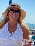 img 1 attached to Women'S Sun Hats: UV Protection Large Wide Brim Hat Packable Straw Hats review by Dennis Chase