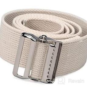 img 5 attached to TIDI Posey Gait Belt: The Sturdy And Durable Safety Belt For Elderly Patients