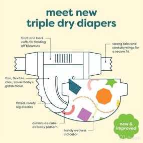img 3 attached to Diapers Size Babyganics Ultra Absorbent Diapering good for Disposable Diapers