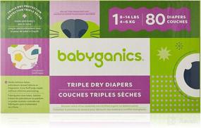 img 4 attached to Diapers Size Babyganics Ultra Absorbent Diapering good for Disposable Diapers