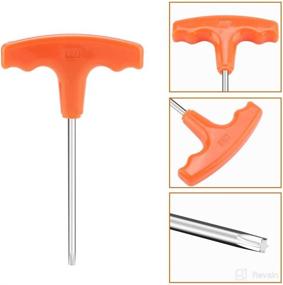 img 1 attached to Durable T27 Torx Driver Screwdriver for Stihl & Makita - Universal T-Handle Design # 0812 370 1000