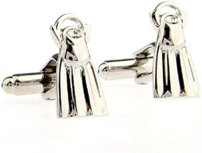 img 3 attached to MRCUFF Scuba Cufflinks Presentation Polishing Men's Accessories best - Cuff Links, Shirt Studs & Tie Clips