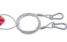 img 1 attached to Improved Seachoice Coated 🔍 Wire Tow Harness - Model 86711